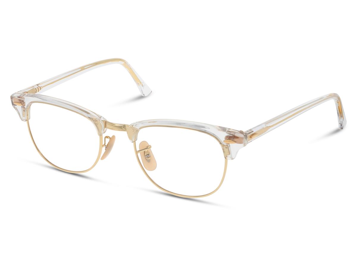 Ray-Ban RX5154 Clubmaster eyeglasses for men in Transparent