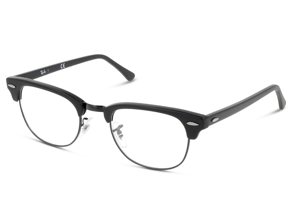 Ray-Ban Clubmaster eyeglasses for men in Black