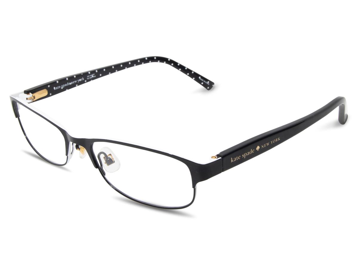 Kate Spade Ambrosette eyeglasses for women in Shiny Black