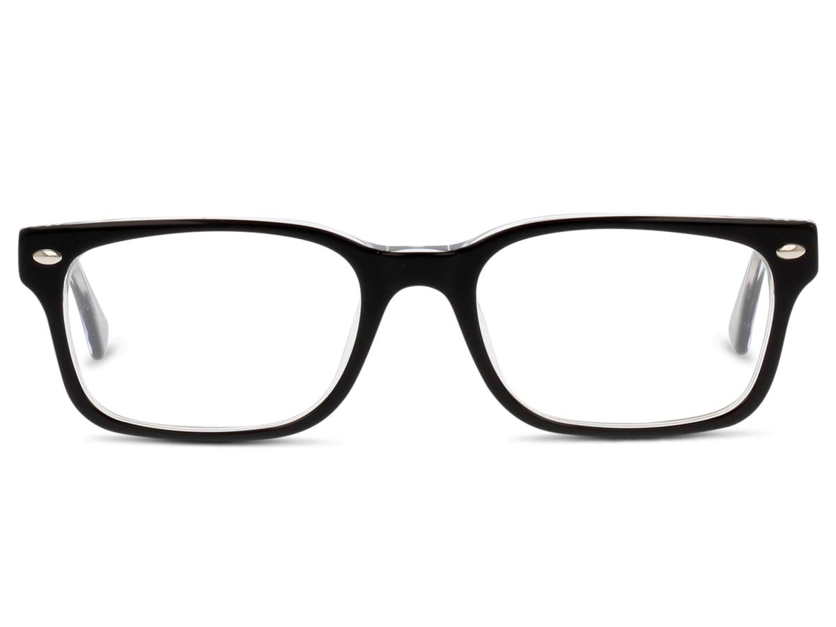 Ray-Ban RX5286 eyeglasses for women in Black on Transparent