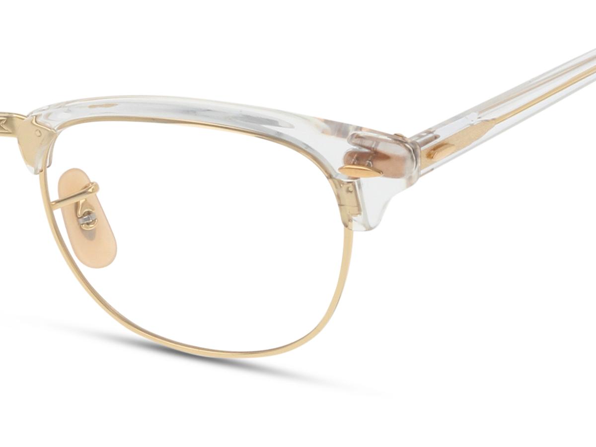 Ray-Ban RX5154 Clubmaster eyeglasses for men in Transparent