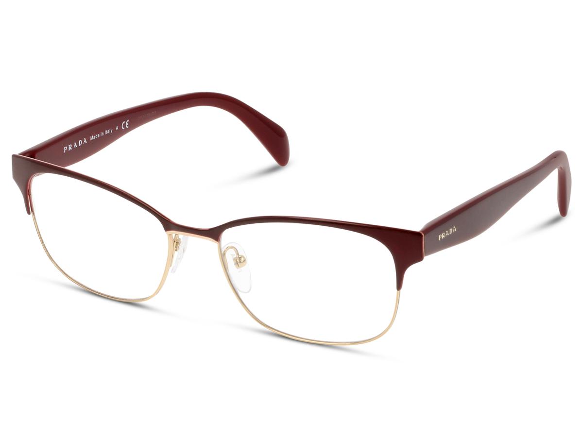 Prada PR 65RV CONCEPTUAL eyeglasses for women in Bordeaux Gold