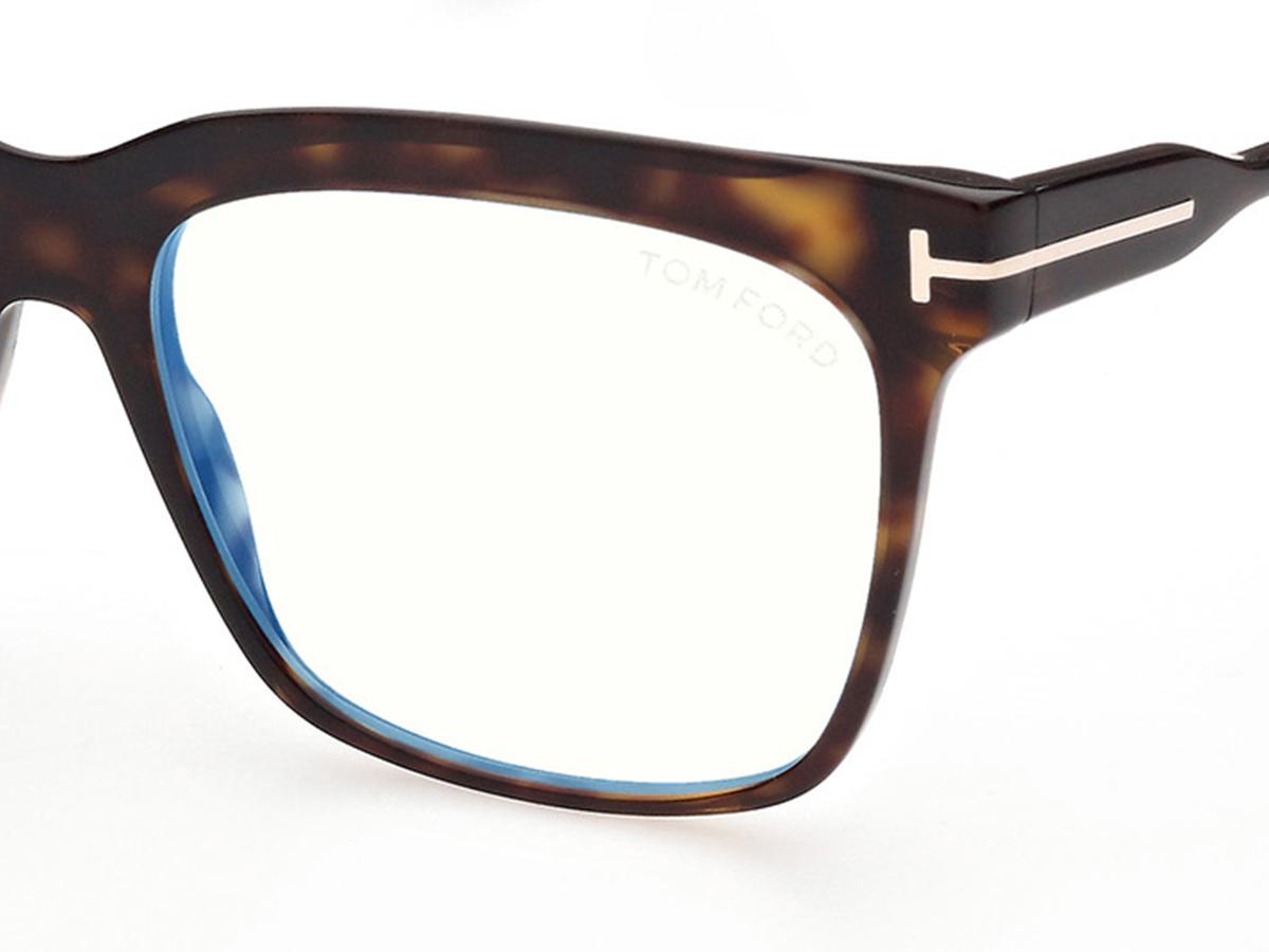 Tom Ford FT5768B eyeglasses for women in Dark Havana