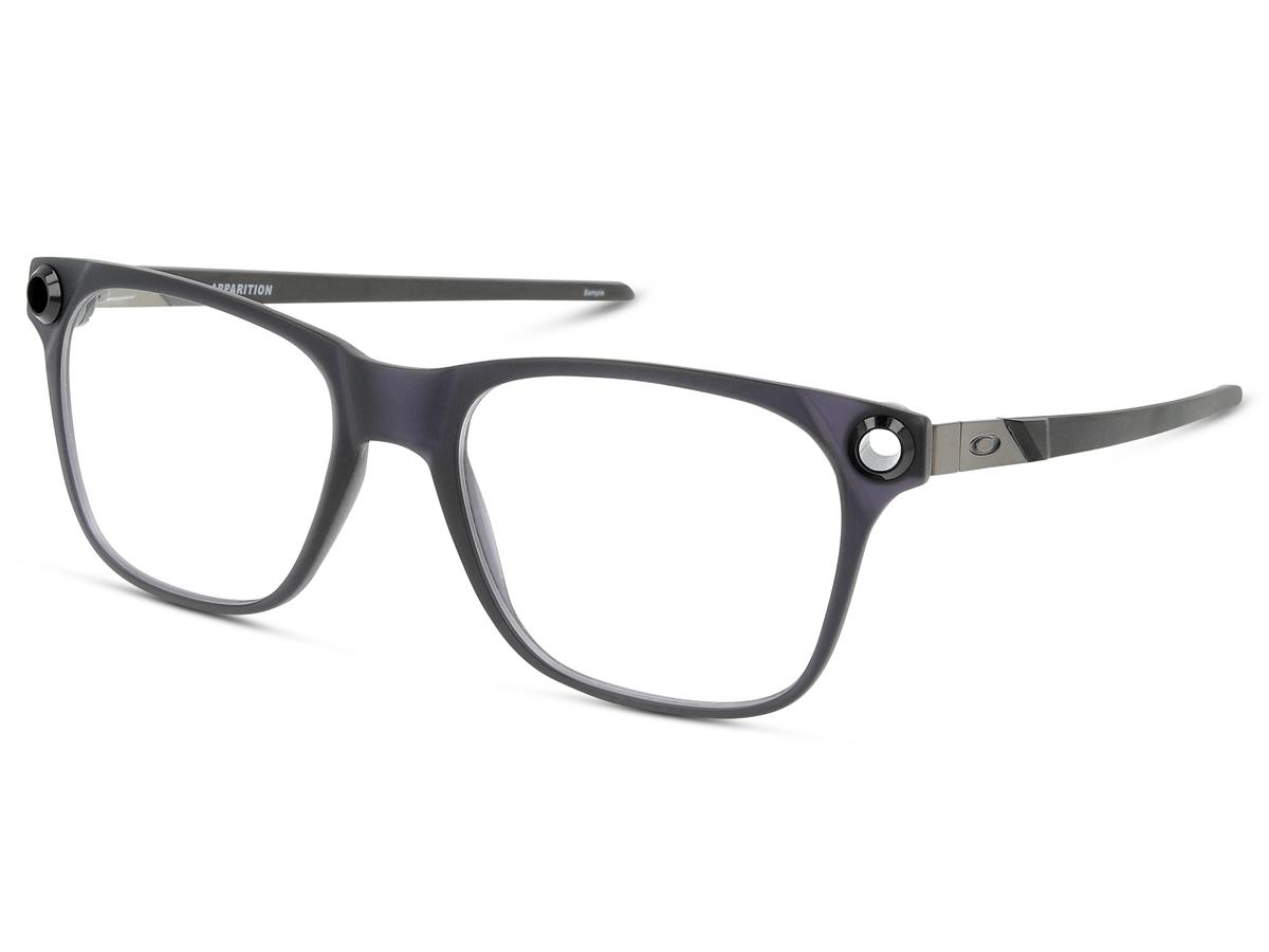 Oakley OX8152 Apparition eyeglasses for men in Satin Grey Smoke