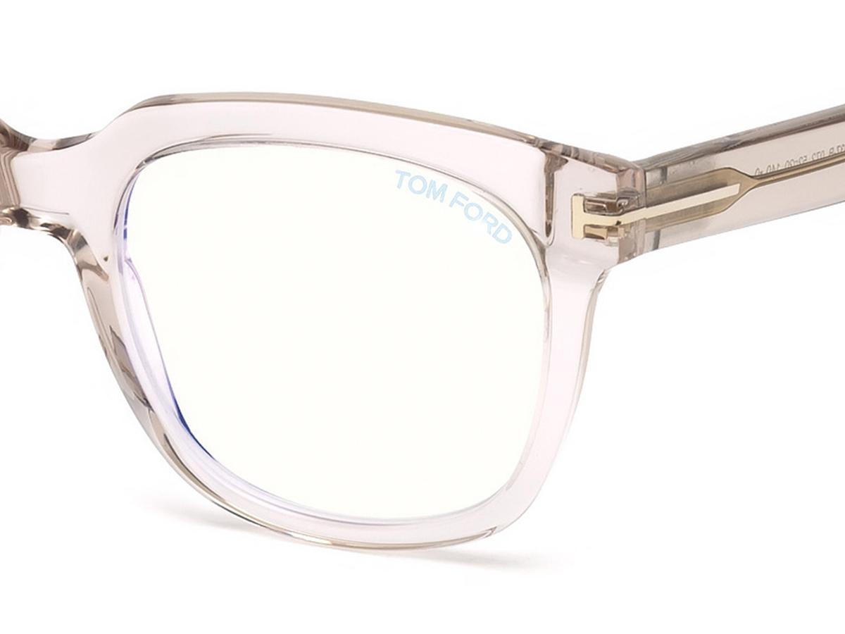 Tom Ford FT5537-B eyeglasses for women in Shiny Pink