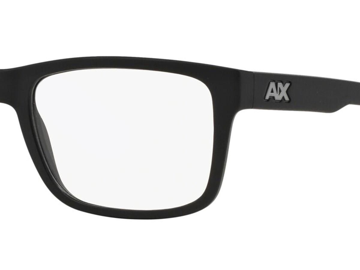 Armani Exchange AX3016 eyeglasses for men in Matte Black