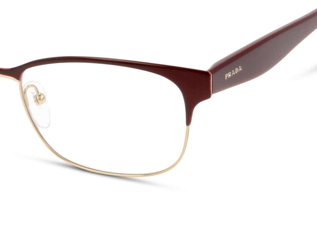 Prada PR 65RV CONCEPTUAL eyeglasses for women in Bordeaux Gold