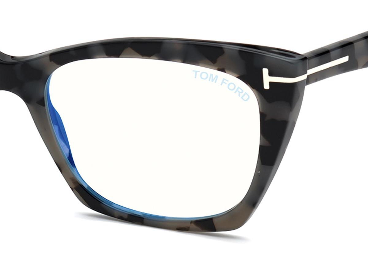 Tom Ford FT5709B eyeglasses for women in Havana