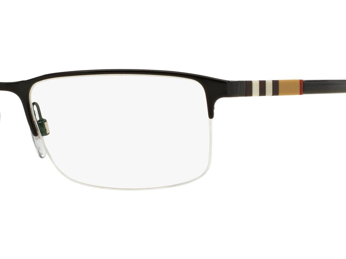 Burberry BE1282 eyeglasses for men in Black