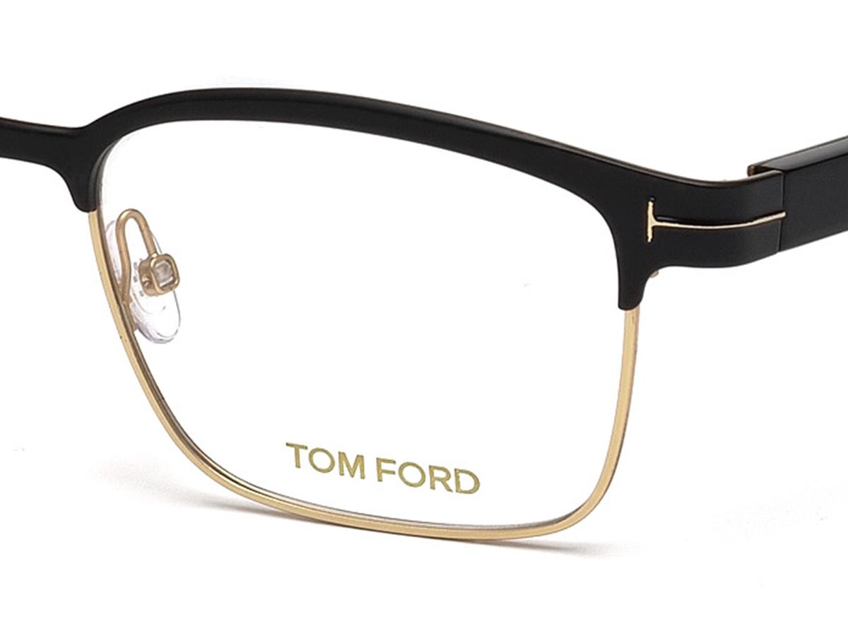 Tom Ford FT5323 eyeglasses for men in Matte Black
