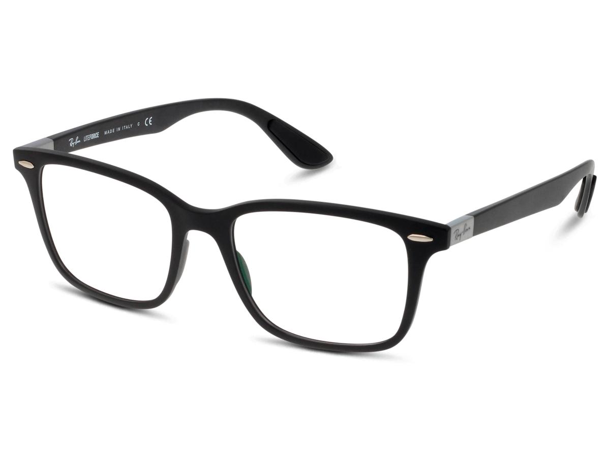 RayBan RX7144 eyeglasses for men in Black