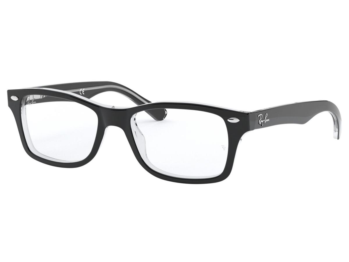 RayBan RY1531 eyeglasses for kids in Black Crystal