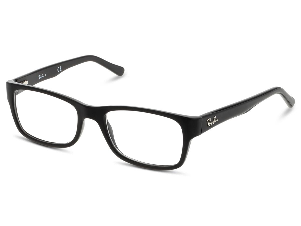 RayBan RX5268 eyeglasses for women in Black Sand