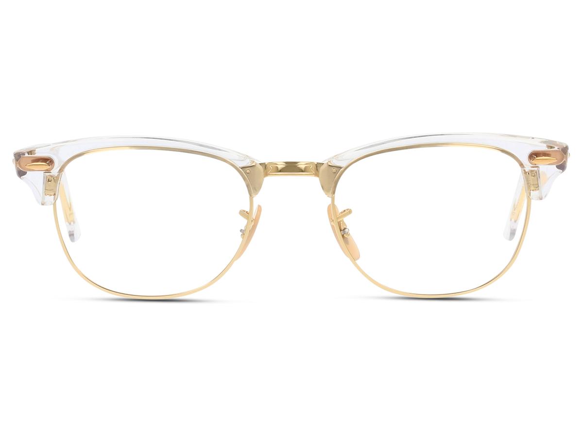 Ray-Ban RX5154 Clubmaster eyeglasses for men in Transparent