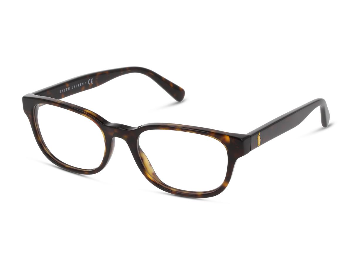 Polo PH2244 eyeglasses for men in Shiny Dark Havana