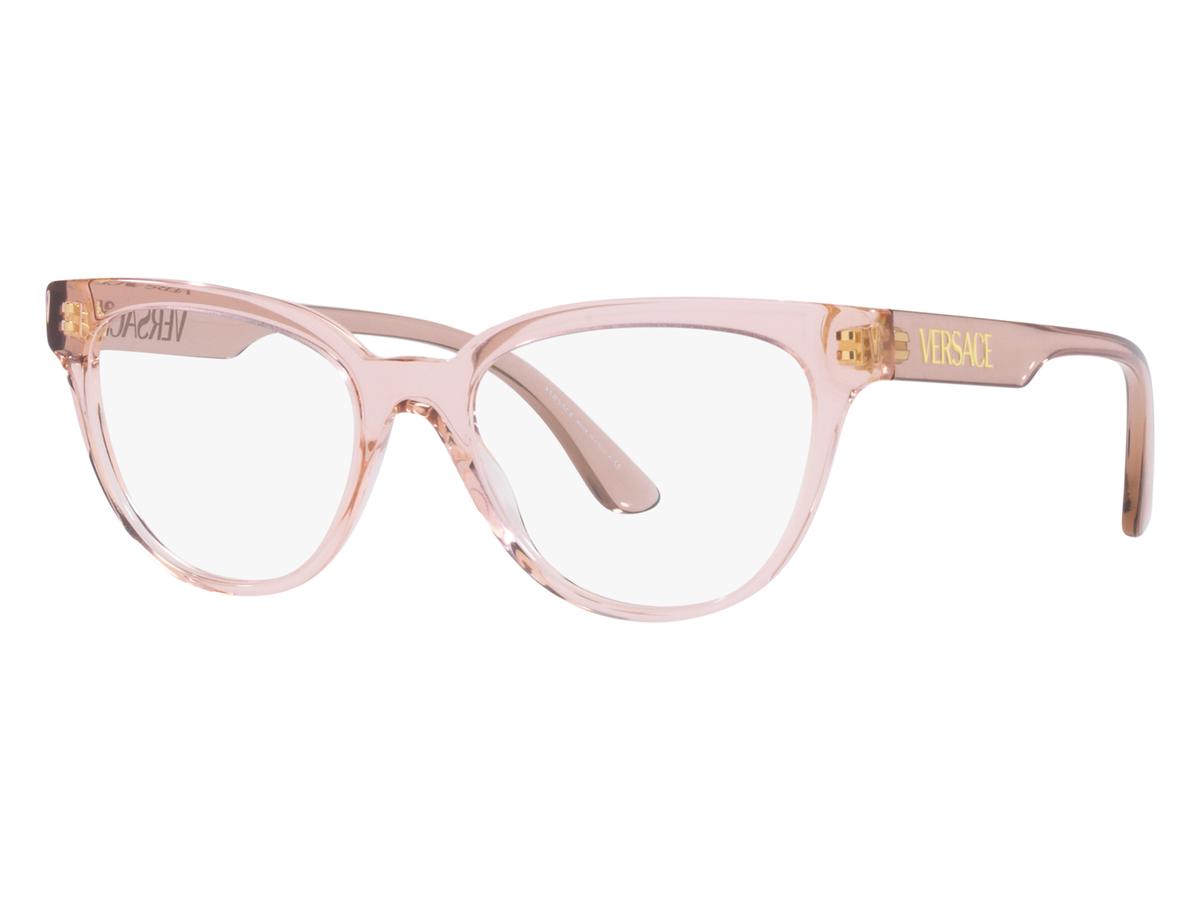 Versace VE3315 eyeglasses for women in Transparent Pink