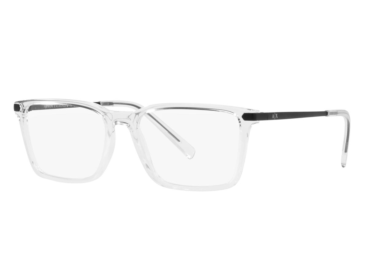 Armani Exchange AX3077 eyeglasses for men in Crystal