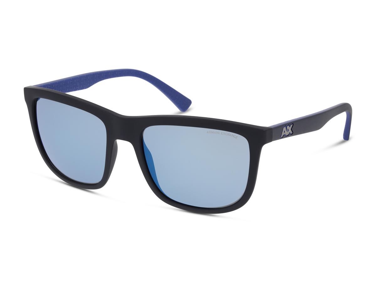 Armani Exchange AX4093 sunglasses for men in Matte Blue