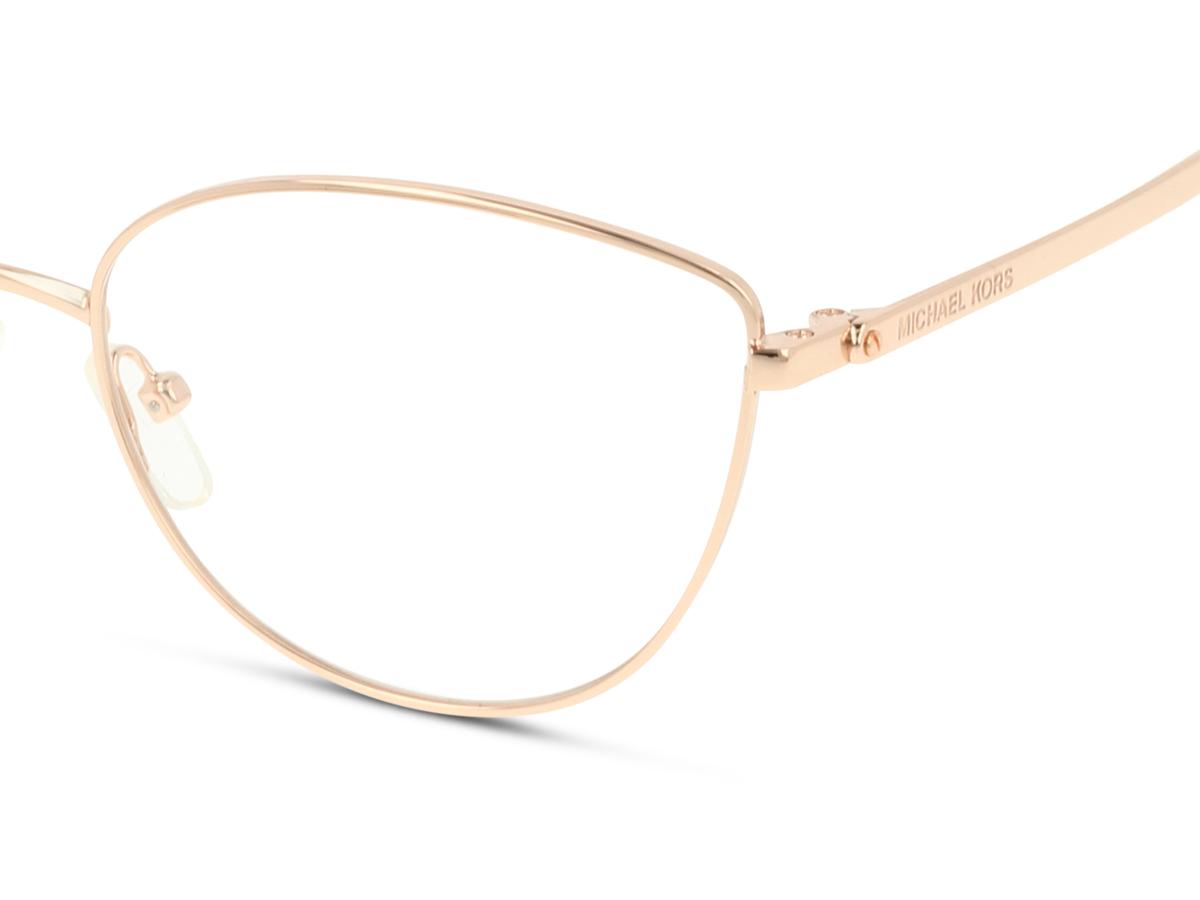Michael Kors BUENA VISTA eyeglasses for women in Shiny Rose Gold