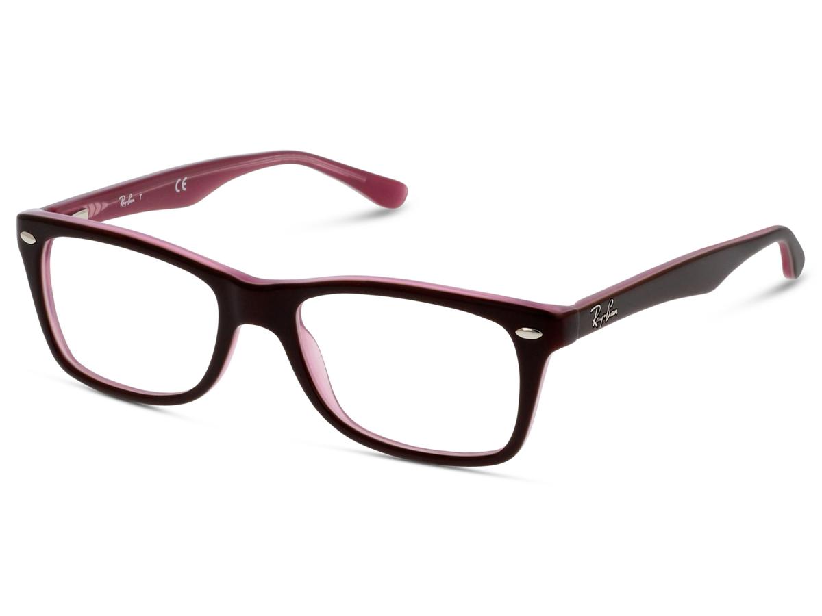 RayBan RX5228 eyeglasses for men in Brown Pink