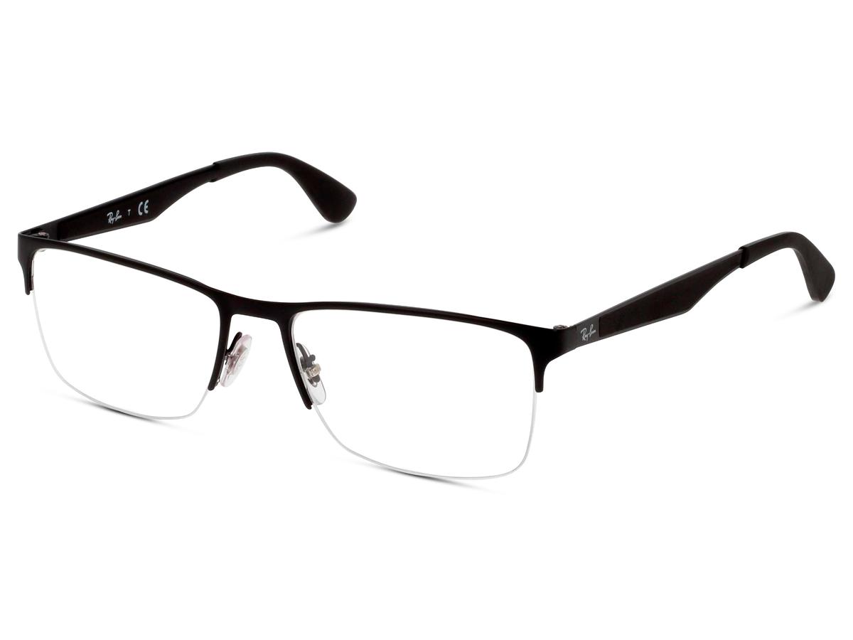 Ray-Ban RX6335 eyeglasses for men in Matte Black